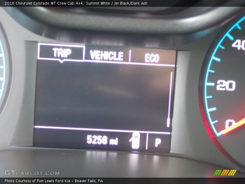 Summit White / Jet Black/Dark Ash 2018 Chevrolet Colorado WT Crew Cab 4x4