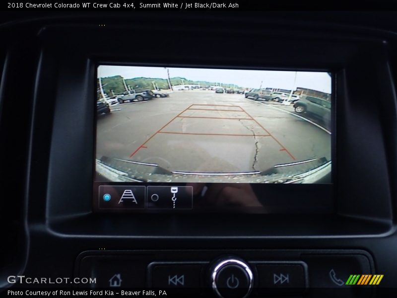 Summit White / Jet Black/Dark Ash 2018 Chevrolet Colorado WT Crew Cab 4x4