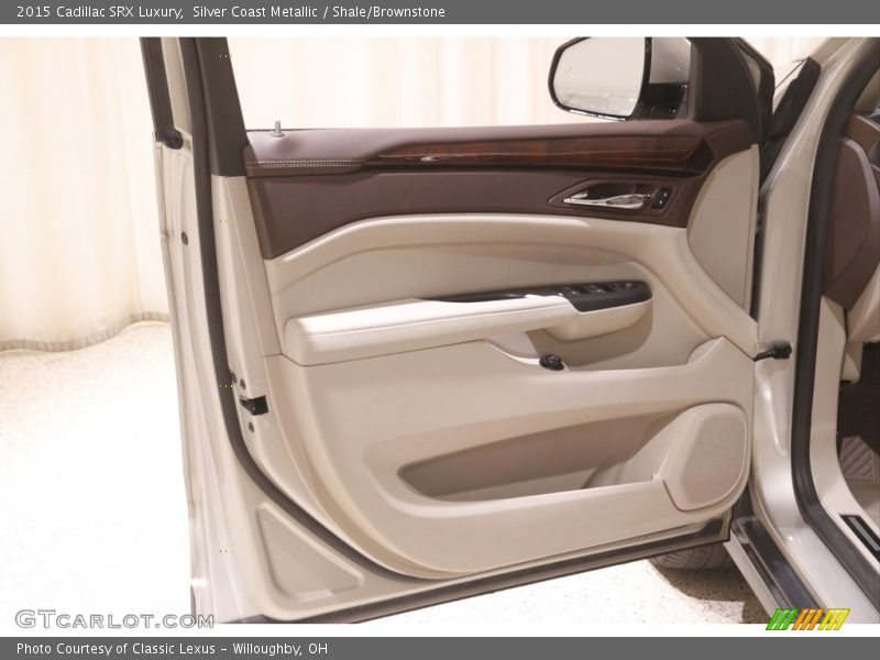 Silver Coast Metallic / Shale/Brownstone 2015 Cadillac SRX Luxury