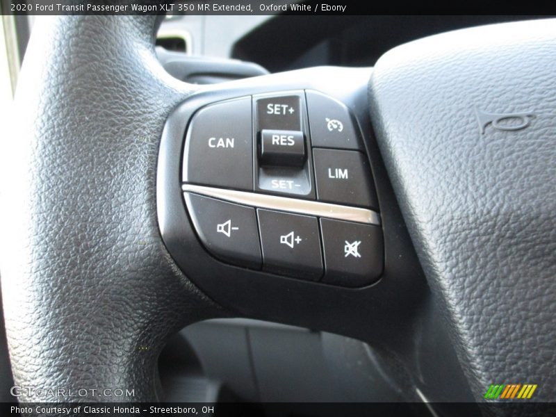 Oxford White / Ebony 2020 Ford Transit Passenger Wagon XLT 350 MR Extended