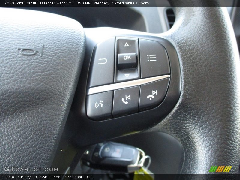 Oxford White / Ebony 2020 Ford Transit Passenger Wagon XLT 350 MR Extended