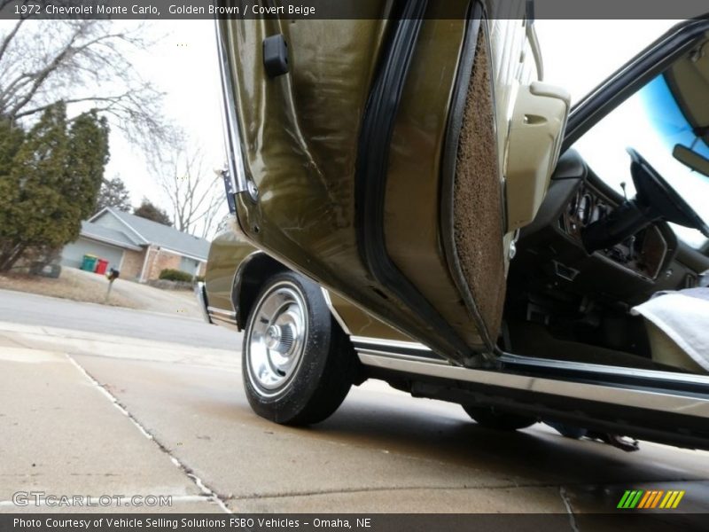 Golden Brown / Covert Beige 1972 Chevrolet Monte Carlo