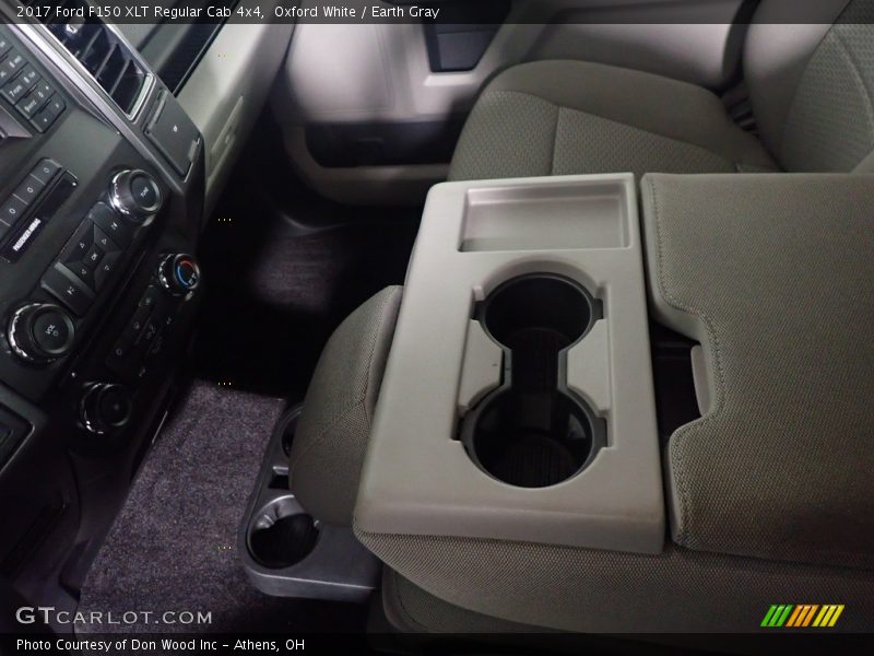 Oxford White / Earth Gray 2017 Ford F150 XLT Regular Cab 4x4
