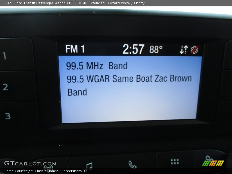 Oxford White / Ebony 2020 Ford Transit Passenger Wagon XLT 350 MR Extended