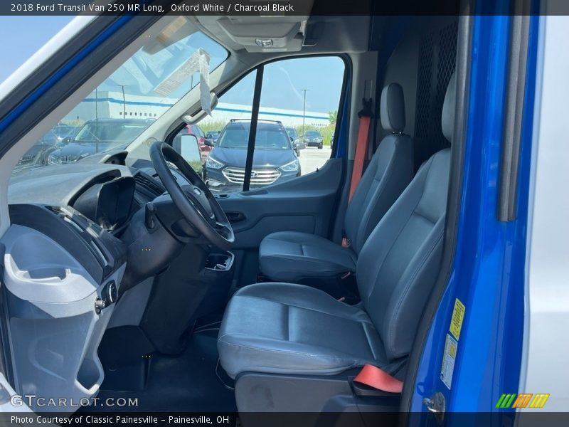  2018 Transit Van 250 MR Long Charcoal Black Interior