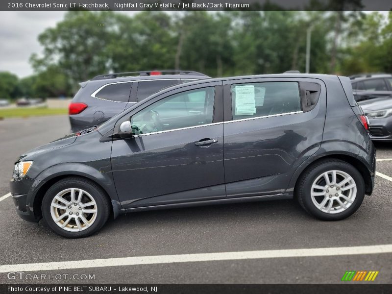  2016 Sonic LT Hatchback Nightfall Gray Metallic