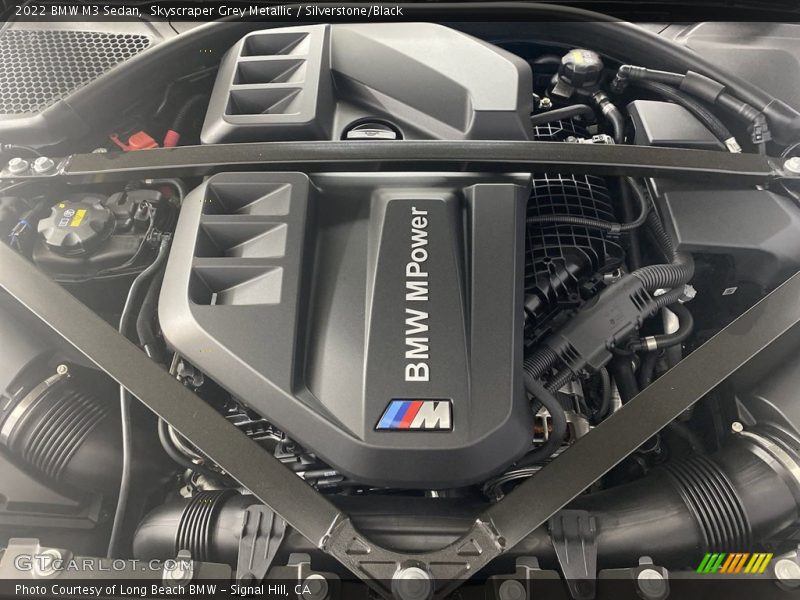  2022 M3 Sedan Engine - 3.0 Liter M TwinPower Turbocharged DOHC 24-Valve Inline 6 Cylinder
