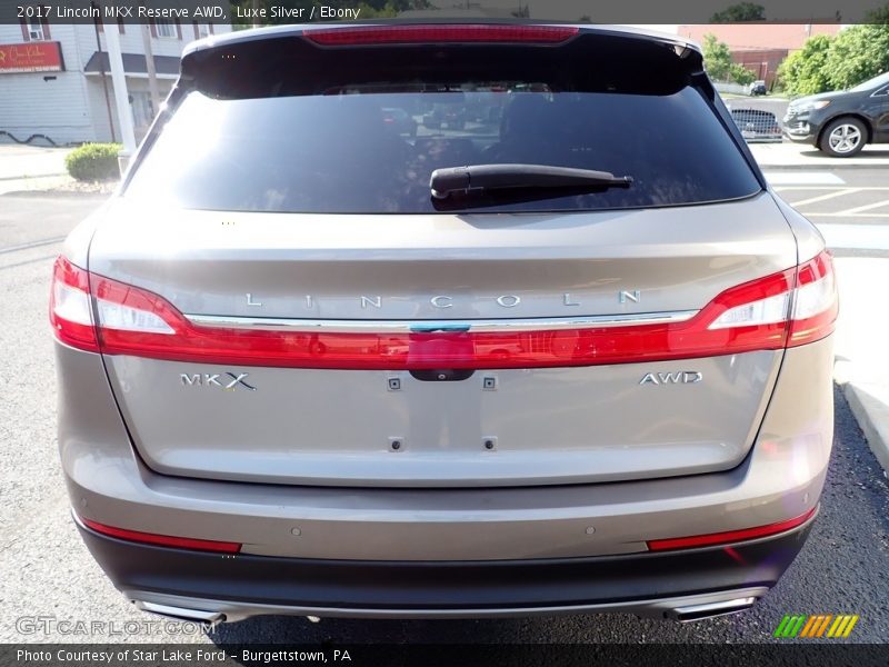 Luxe Silver / Ebony 2017 Lincoln MKX Reserve AWD