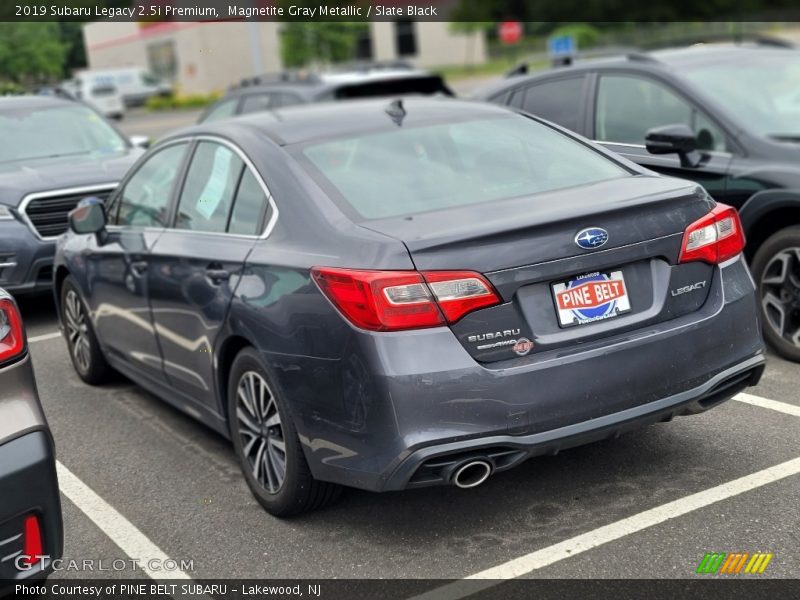 Magnetite Gray Metallic / Slate Black 2019 Subaru Legacy 2.5i Premium