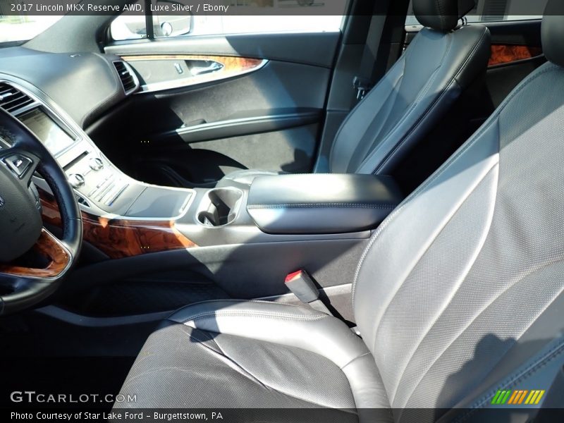 Luxe Silver / Ebony 2017 Lincoln MKX Reserve AWD