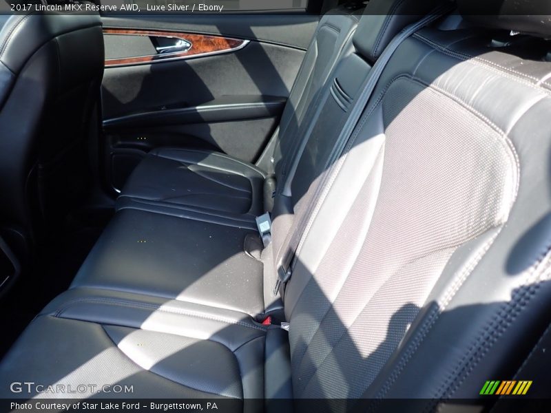 Luxe Silver / Ebony 2017 Lincoln MKX Reserve AWD