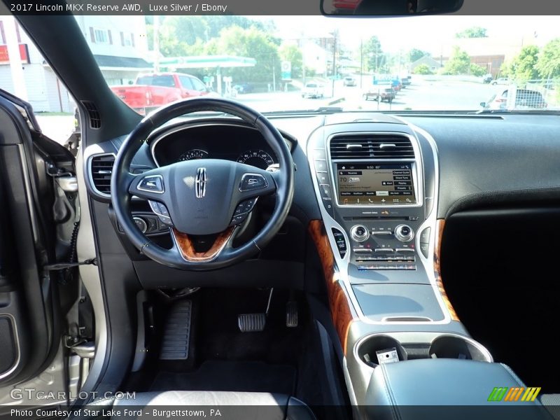 Luxe Silver / Ebony 2017 Lincoln MKX Reserve AWD
