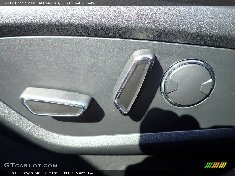 Luxe Silver / Ebony 2017 Lincoln MKX Reserve AWD