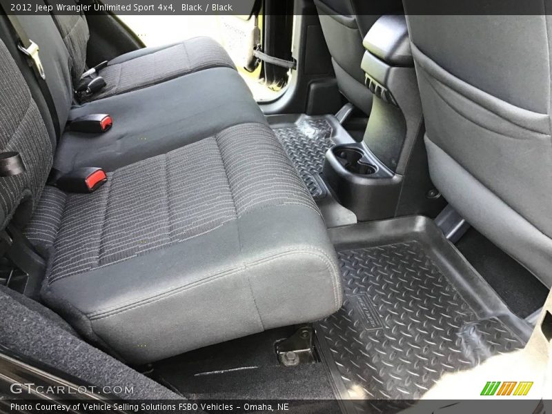 Black / Black 2012 Jeep Wrangler Unlimited Sport 4x4