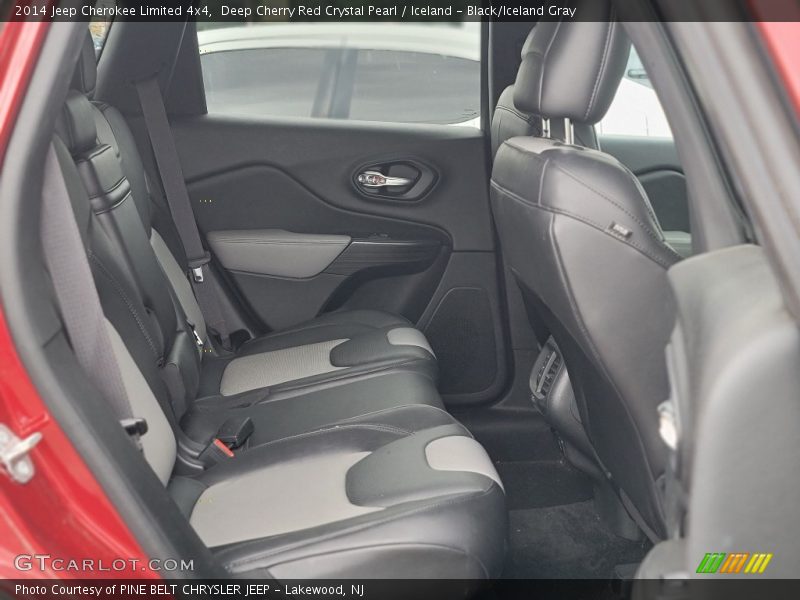 Deep Cherry Red Crystal Pearl / Iceland - Black/Iceland Gray 2014 Jeep Cherokee Limited 4x4