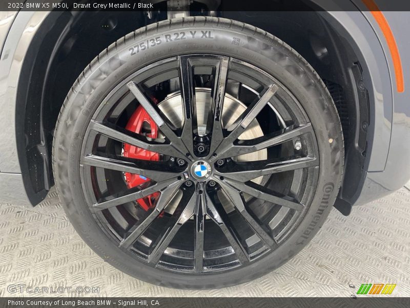 Dravit Grey Metallic / Black 2022 BMW X5 M50i
