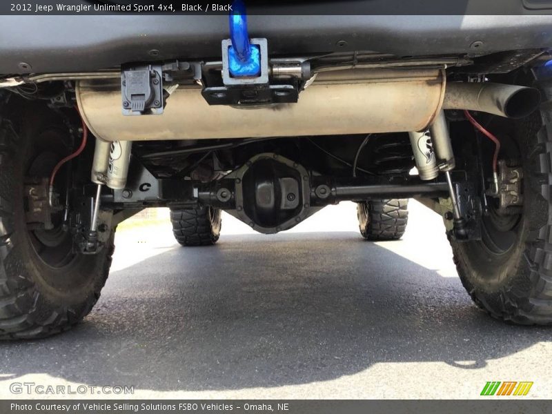Black / Black 2012 Jeep Wrangler Unlimited Sport 4x4