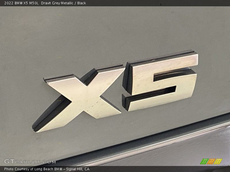 Dravit Grey Metallic / Black 2022 BMW X5 M50i