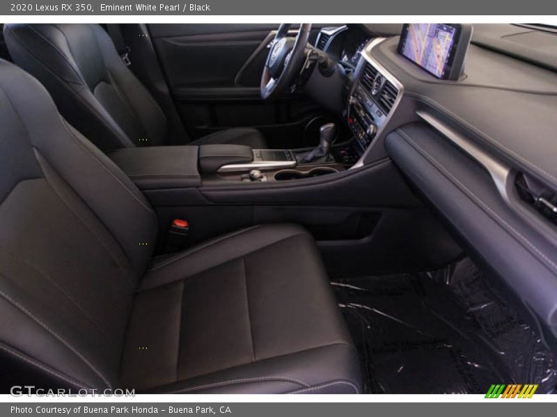 Eminent White Pearl / Black 2020 Lexus RX 350
