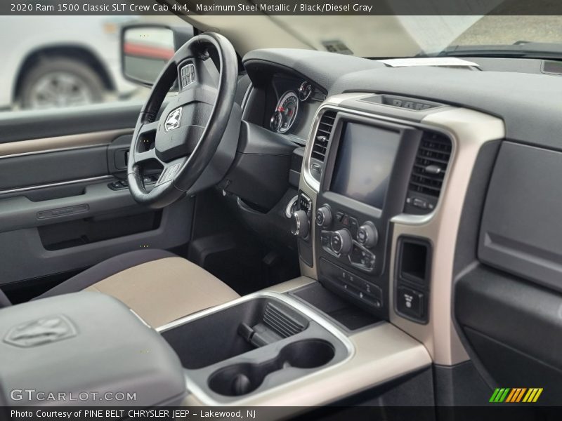 Maximum Steel Metallic / Black/Diesel Gray 2020 Ram 1500 Classic SLT Crew Cab 4x4