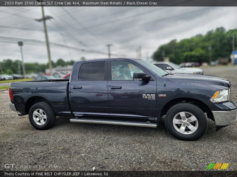 Maximum Steel Metallic / Black/Diesel Gray 2020 Ram 1500 Classic SLT Crew Cab 4x4