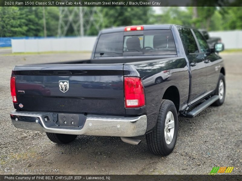 Maximum Steel Metallic / Black/Diesel Gray 2020 Ram 1500 Classic SLT Crew Cab 4x4