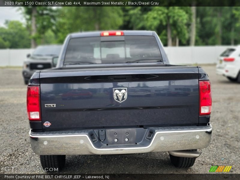 Maximum Steel Metallic / Black/Diesel Gray 2020 Ram 1500 Classic SLT Crew Cab 4x4