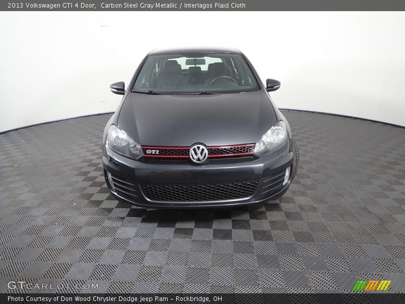 Carbon Steel Gray Metallic / Interlagos Plaid Cloth 2013 Volkswagen GTI 4 Door