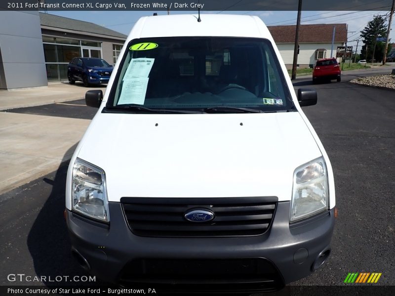 Frozen White / Dark Grey 2011 Ford Transit Connect XL Cargo Van