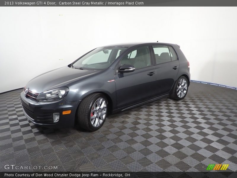 Carbon Steel Gray Metallic / Interlagos Plaid Cloth 2013 Volkswagen GTI 4 Door