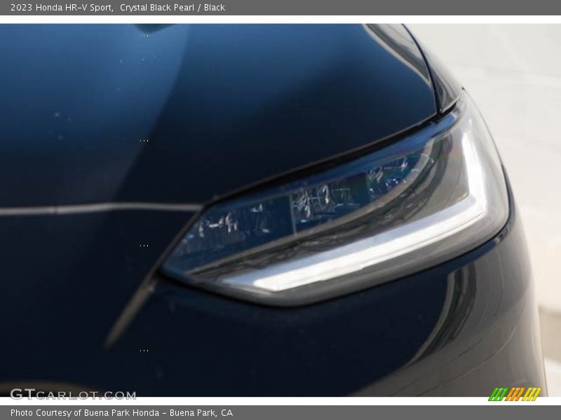 Crystal Black Pearl / Black 2023 Honda HR-V Sport