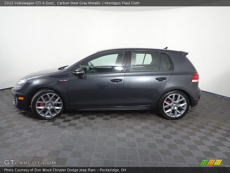 Carbon Steel Gray Metallic / Interlagos Plaid Cloth 2013 Volkswagen GTI 4 Door
