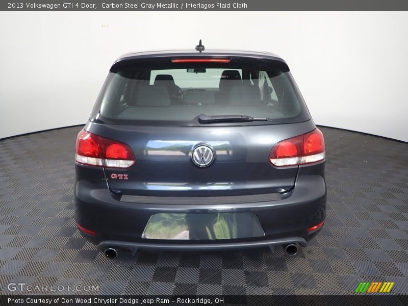 Carbon Steel Gray Metallic / Interlagos Plaid Cloth 2013 Volkswagen GTI 4 Door