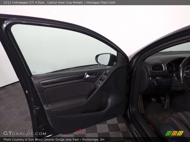 Carbon Steel Gray Metallic / Interlagos Plaid Cloth 2013 Volkswagen GTI 4 Door