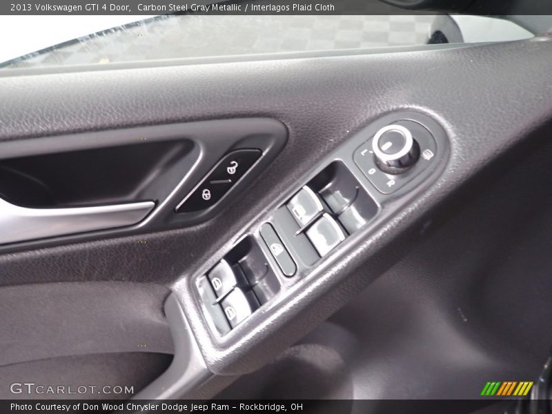 Carbon Steel Gray Metallic / Interlagos Plaid Cloth 2013 Volkswagen GTI 4 Door