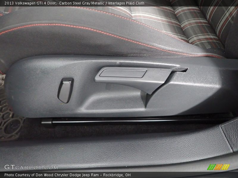 Carbon Steel Gray Metallic / Interlagos Plaid Cloth 2013 Volkswagen GTI 4 Door