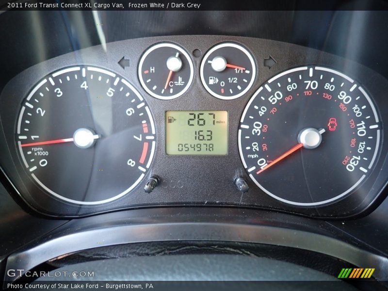  2011 Transit Connect XL Cargo Van XL Cargo Van Gauges