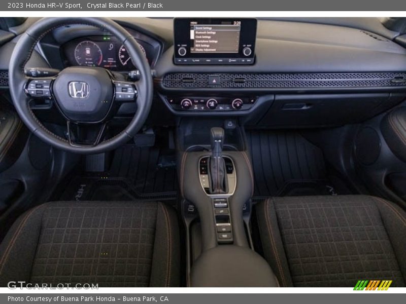  2023 HR-V Sport Black Interior