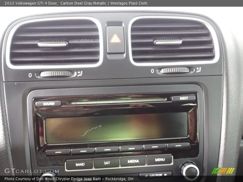 Carbon Steel Gray Metallic / Interlagos Plaid Cloth 2013 Volkswagen GTI 4 Door