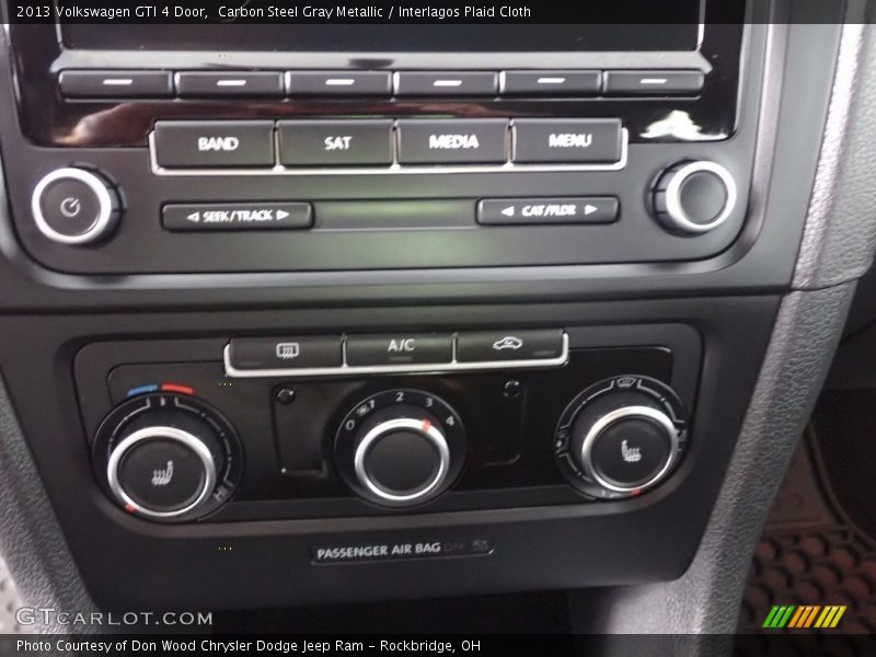 Carbon Steel Gray Metallic / Interlagos Plaid Cloth 2013 Volkswagen GTI 4 Door