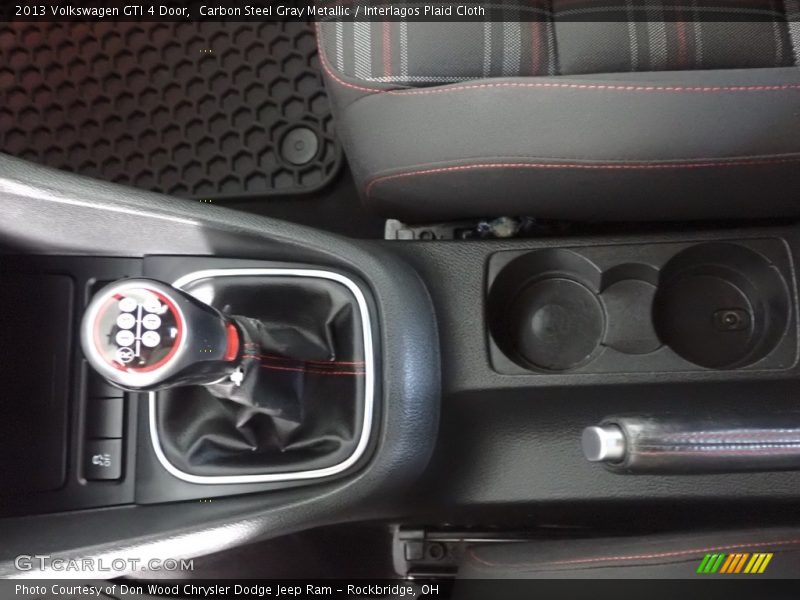 Carbon Steel Gray Metallic / Interlagos Plaid Cloth 2013 Volkswagen GTI 4 Door