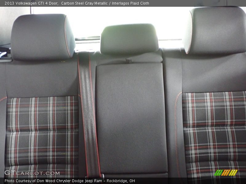 Carbon Steel Gray Metallic / Interlagos Plaid Cloth 2013 Volkswagen GTI 4 Door