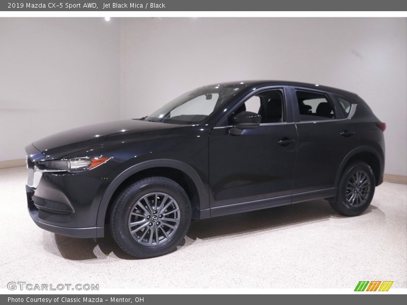 Jet Black Mica / Black 2019 Mazda CX-5 Sport AWD