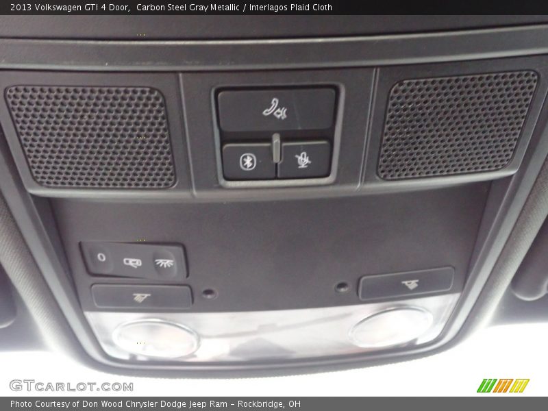 Carbon Steel Gray Metallic / Interlagos Plaid Cloth 2013 Volkswagen GTI 4 Door