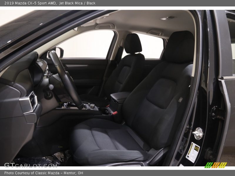 Jet Black Mica / Black 2019 Mazda CX-5 Sport AWD