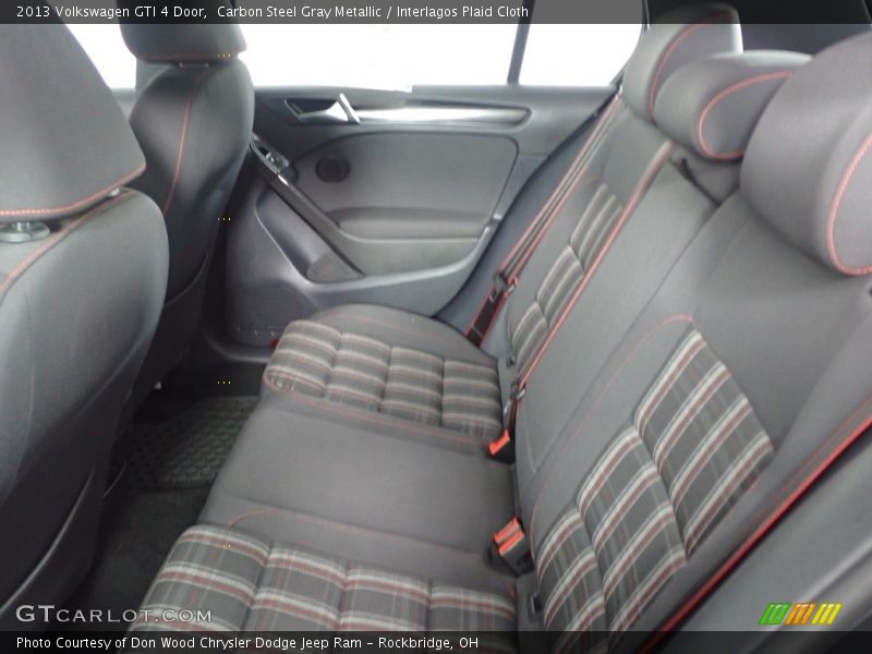 Carbon Steel Gray Metallic / Interlagos Plaid Cloth 2013 Volkswagen GTI 4 Door