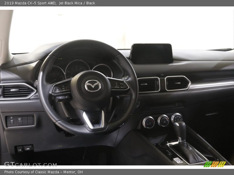 Jet Black Mica / Black 2019 Mazda CX-5 Sport AWD