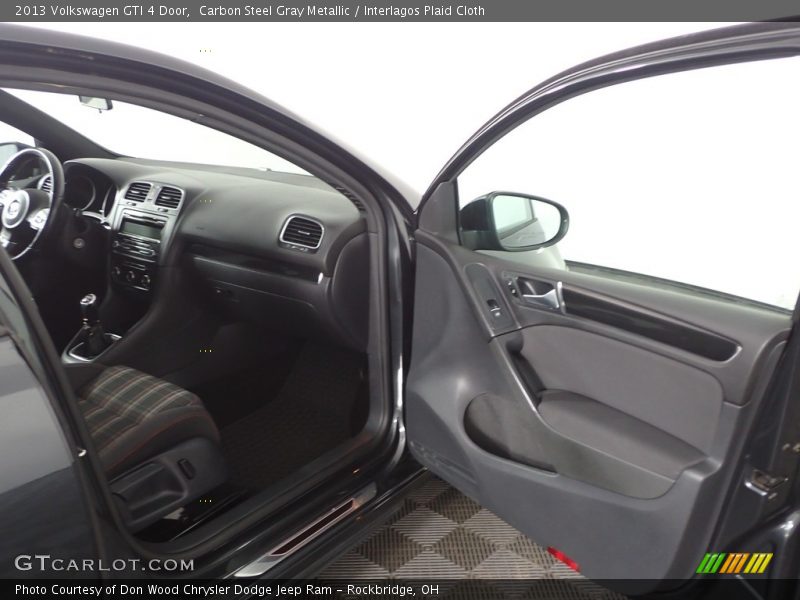 Carbon Steel Gray Metallic / Interlagos Plaid Cloth 2013 Volkswagen GTI 4 Door
