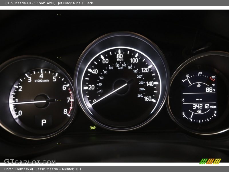 Jet Black Mica / Black 2019 Mazda CX-5 Sport AWD