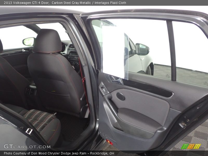 Carbon Steel Gray Metallic / Interlagos Plaid Cloth 2013 Volkswagen GTI 4 Door